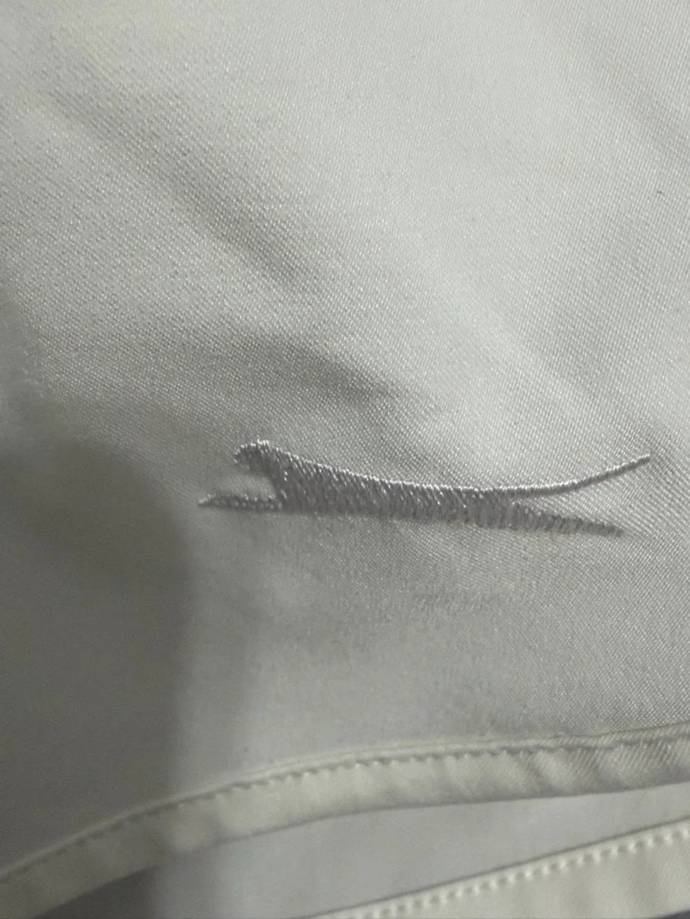 White Athletic Skort with Elastic Waist size small